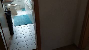 Towels, soap, toilet paper