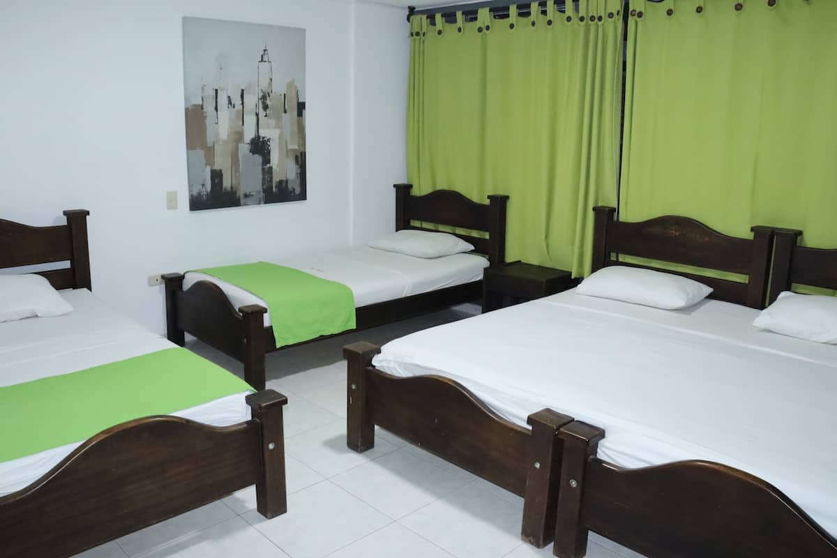 1 bedroom, premium bedding, down comforters, individually decorated