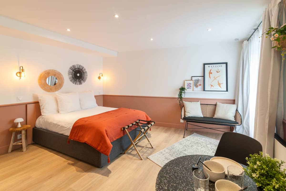 Departamento superior | 1 habitación y caja de seguridad en la habitación