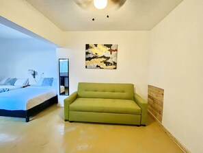 Apartamento básico | 1 quarto, individualmente decorados, individualmente mobiliados