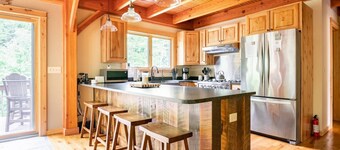 Secluded, fun, family-friendly, riverfront cabin surrounded by nature.