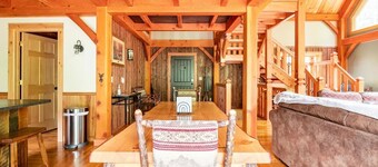 Secluded, fun, family-friendly, riverfront cabin surrounded by nature.
