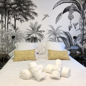 1 chambre, fer et planche à repasser, Wi-Fi gratuit, draps fournis