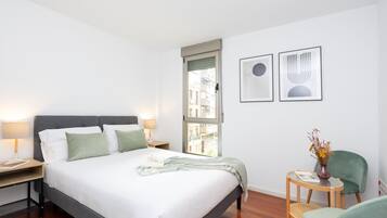 2 dormitorios, tabla de planchar con plancha, wifi gratis y ropa de cama