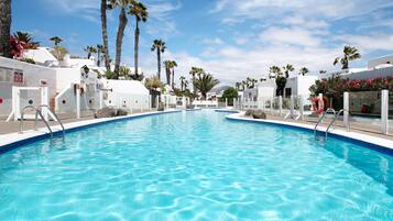 Una piscina climatizada