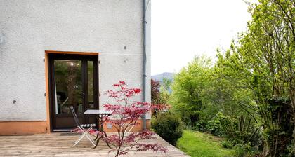 Appartement 'Studio avec Jardin à Bagneres' avec vue sur les montagnes, terrasse privée et Wi-Fi