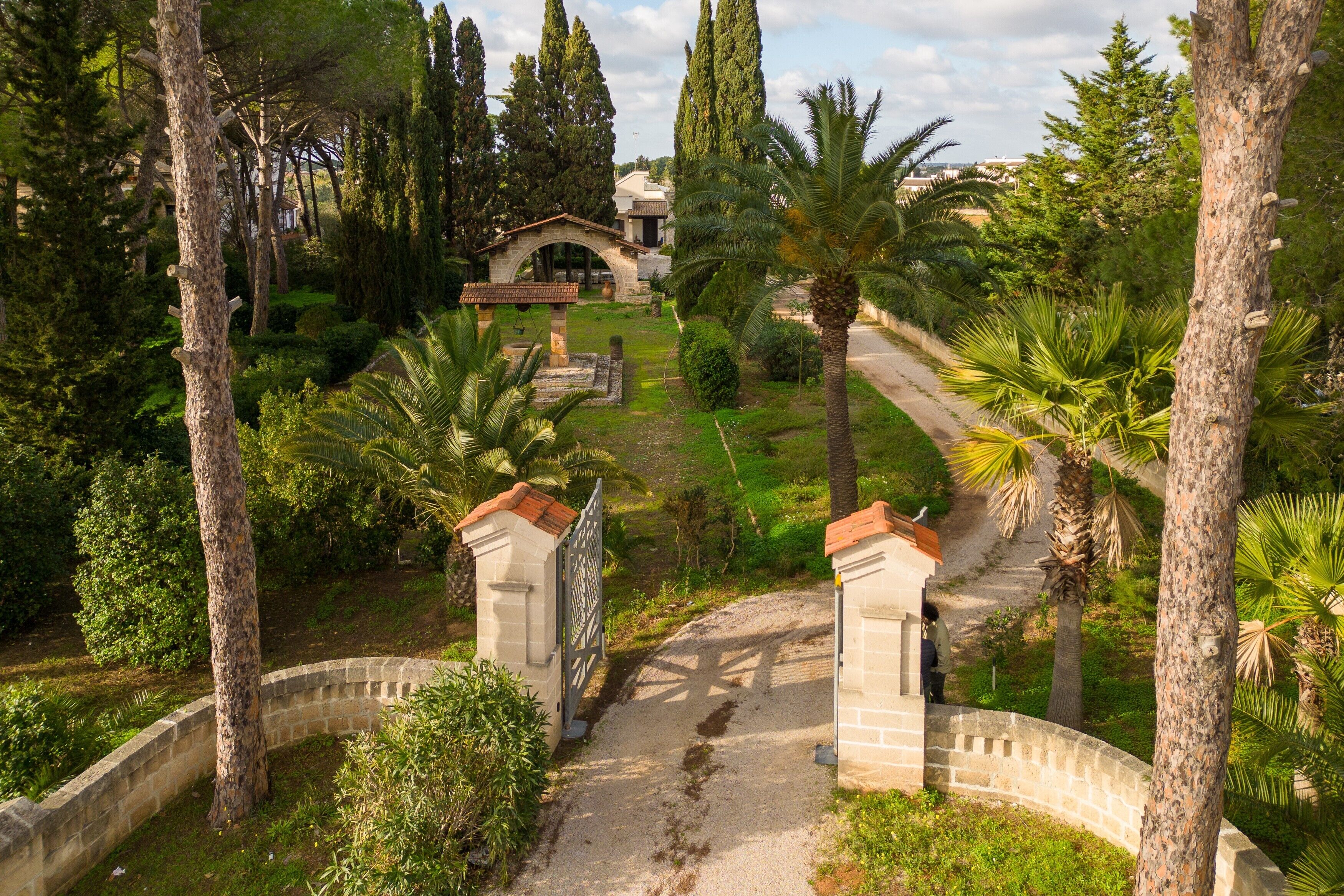 Enceinte de l’hébergement