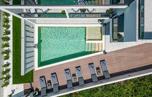 A heated pool - Stunning home in Zadar with kitchen (Zadar)