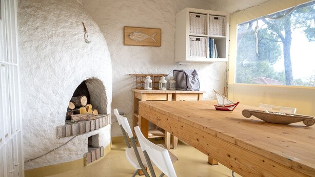 Dining - N269 - Numana, single four-room villa with garden (Numana)