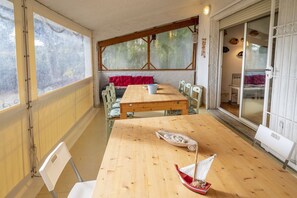 Dining - N269 - Numana, single four-room villa with garden (Numana)