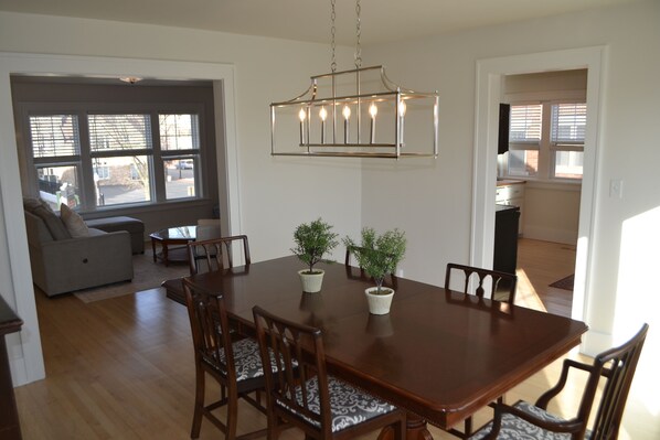 Dining - Experience the charm of Wausau, Wisconsin in this Historic Upper-Level Apartment (Wausau)