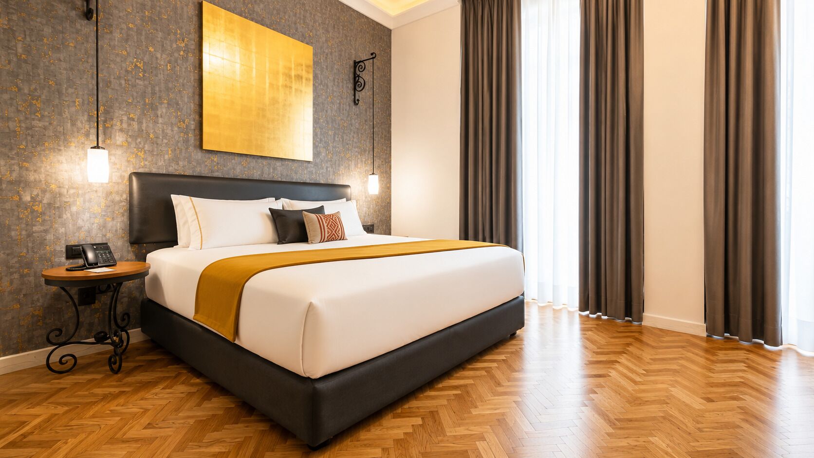 Luxury Room, 1 King Bed, Bathtub, City View