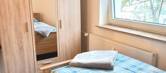 City Apartment Duisburg Netflix & Wlan & Kingsize Bett & Big TV & Citynahe