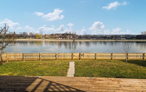 Ferienhaus mit Seeblick