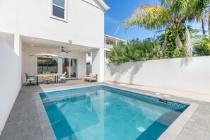 Pool - New Build! Luxury Townhouse with Private Pool, Near the Beach! (South Padre Island)