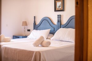 3 dormitorios, tabla de planchar con plancha, cuna de viaje y wifi