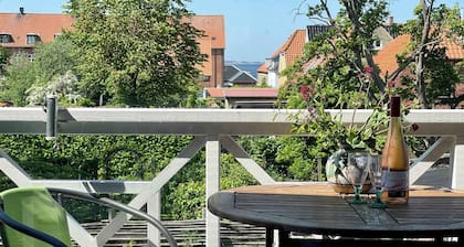 Charming holiday apartment in central Stege