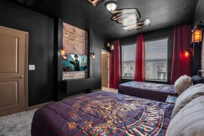 6 habitaciones, tabla de planchar con plancha, cuna de viaje y wifi 