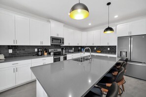 Fridge, microwave, oven, stovetop - You have Found the Ultimate Luxury 6 Bedroom Villa on Champions Gate Resort, Orlando Villa 6374 (Orlando)