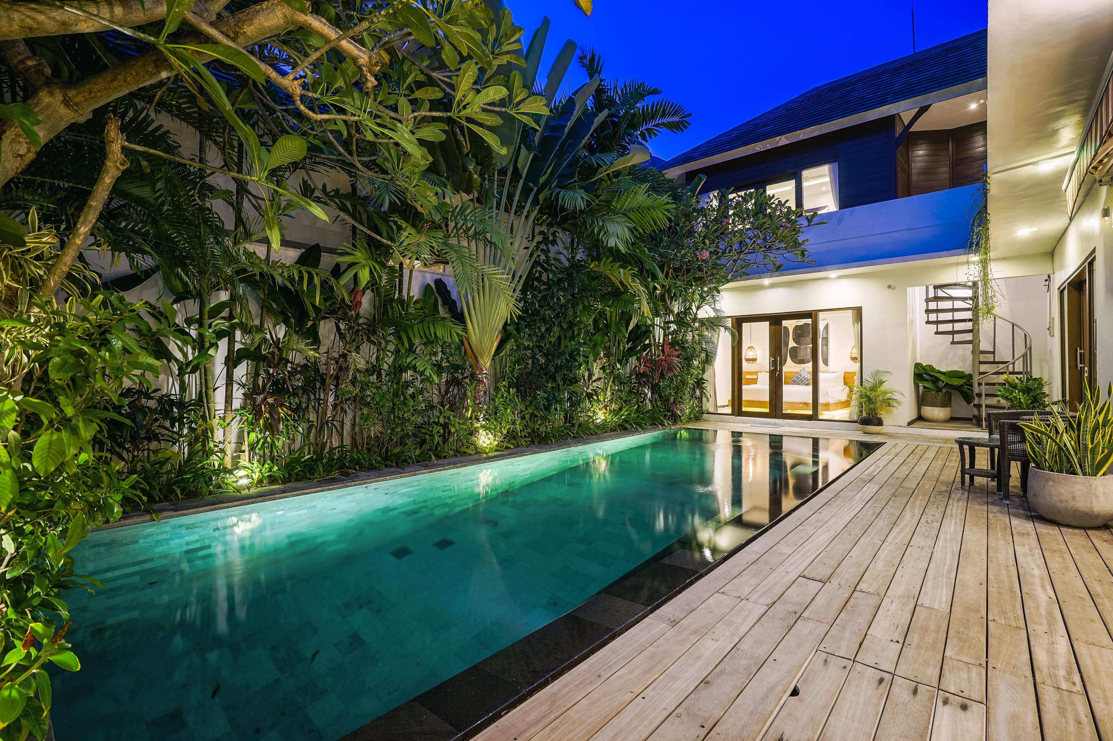 Alberca al aire libre 