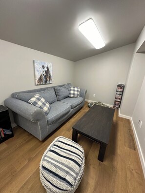 Smart-tv, een dvd-speler en een filmbibliotheek