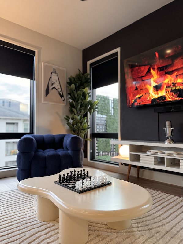 Smart TV, videojuegos y estéreo