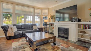 Cheminée, baby-foot