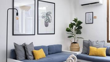 Departamento clásico | Área de sala de estar | Smart TV de 42 pulgadas con canales digitales