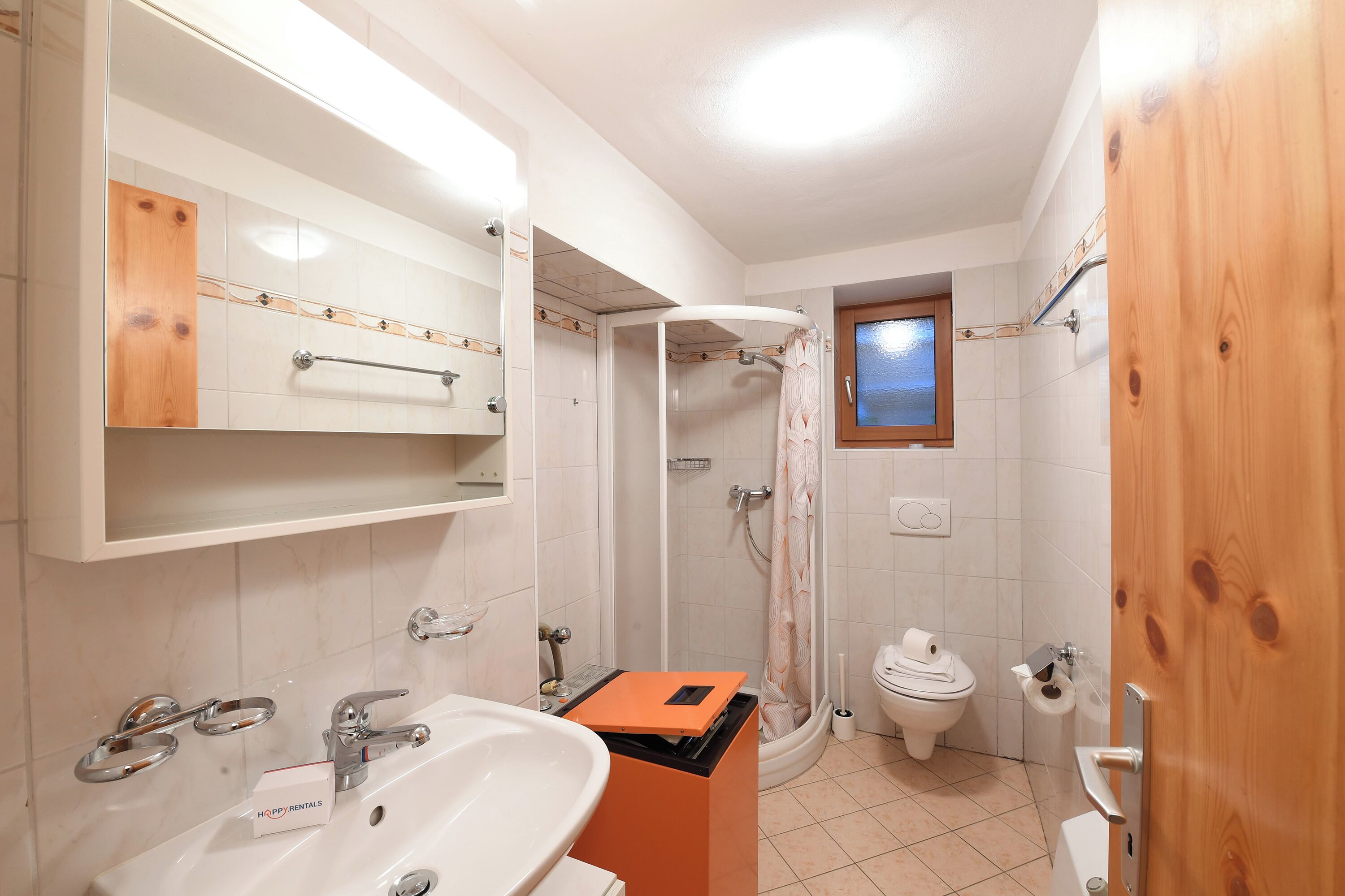 Familienchalet, Mehrere Schlafzimmer, Bergseite (Rustico alla bolla) | Badezimmer