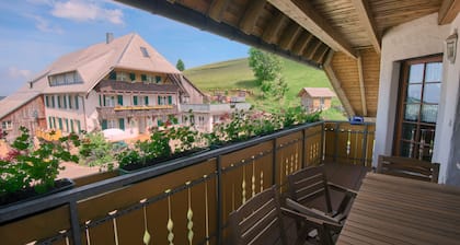 Appartement 'Mittlerer Itzenwaldhof - Heimkehr' avec vue sur la montagne, terrasse partagée et Wi-Fi