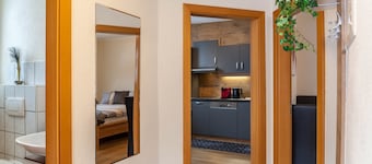 Apartment "Bergtraum Ried – Type 1" with Mountain View, Shared Garden and Wi-Fi
