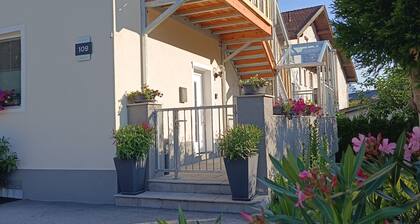 Ferienwohnung 'Apart Bergtraum Ried - Typ 2' mit Bergblick, Gartenzugang und WLAN