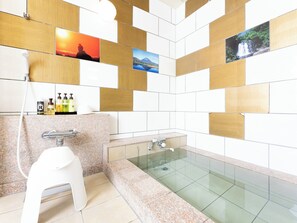 Junior-Suite, Nichtraucher (Ocean, +Bedrock bath) | Badezimmer