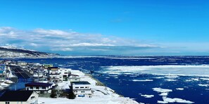 Blick von der Unterkunft