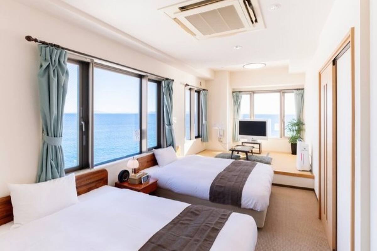 ห้องซูพีเรีย, ปลอดบุหรี่ (Western-Japanese, +Bedrock bath) | Wi-Fi ฟรี