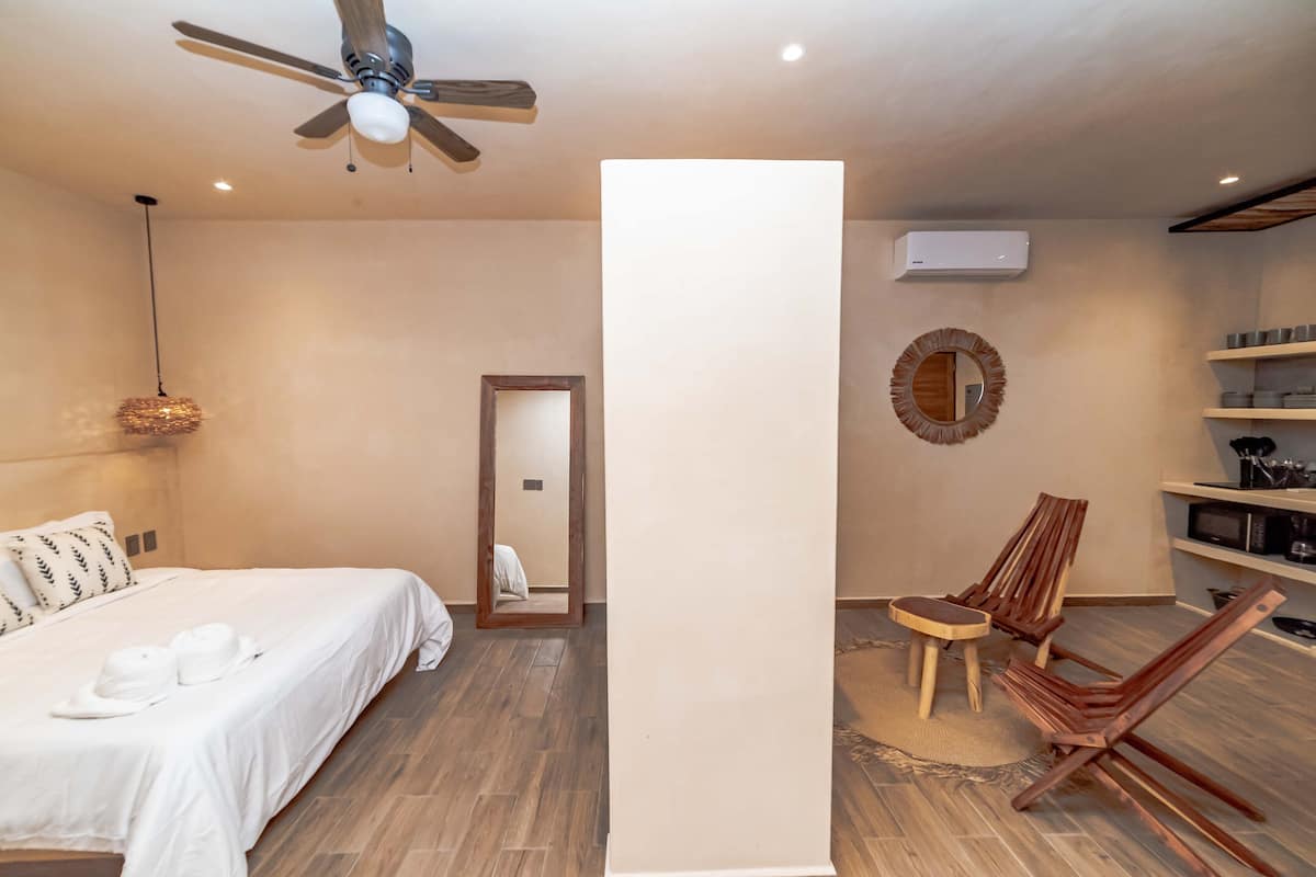 标准公寓 | 1 多间卧室、笔记本电脑工作区、熨斗/熨衣板、免费 WiFi