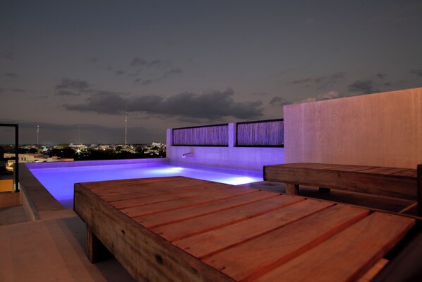 Alberca al aire libre