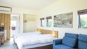 Biệt thự cơ bản, 2 giường đơn | 1 phòng ngủ, két bảo mật tại phòng 