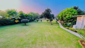 Overnattingsstedets uteområder