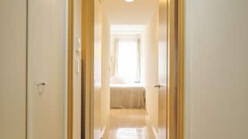 Premium bedding, down comforters, free WiFi, bed sheets