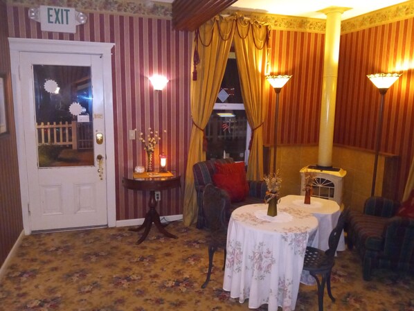 Restauration dans la chambre