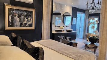 Svit Premium | Tempur-Pedic-madrasser, minibar och värdeförvaringsskåp på rummet