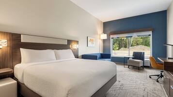 Caja fuerte, escritorio, espacio para trabajar con un portátil