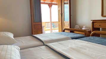 Free WiFi, bed sheets