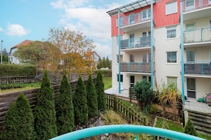 Studio, balkon | Pemandangan kota