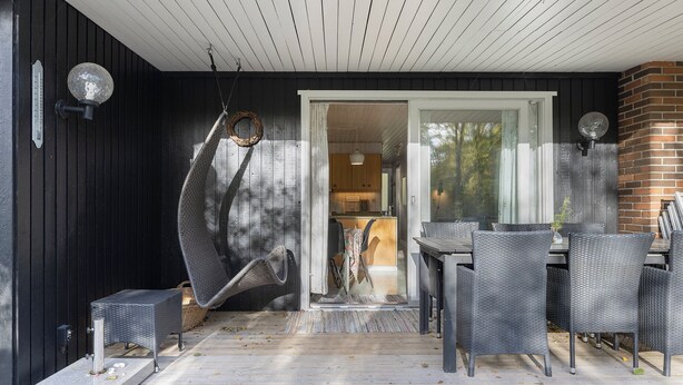 Outdoor dining - Scenic summer house on Langeland (Humble)