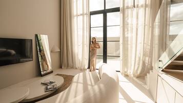 Townhouse Eksekutif, 2 kamar tidur | Area keluarga | TV layar datar