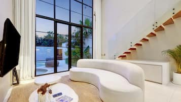 Townhouse Eksekutif, 2 kamar tidur | Area keluarga | TV layar datar