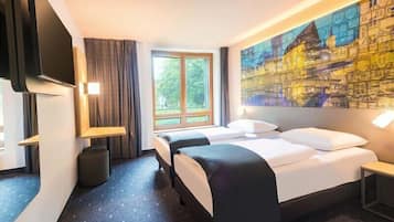 Schreibtisch, schallisolierte Zimmer, kostenloses WLAN