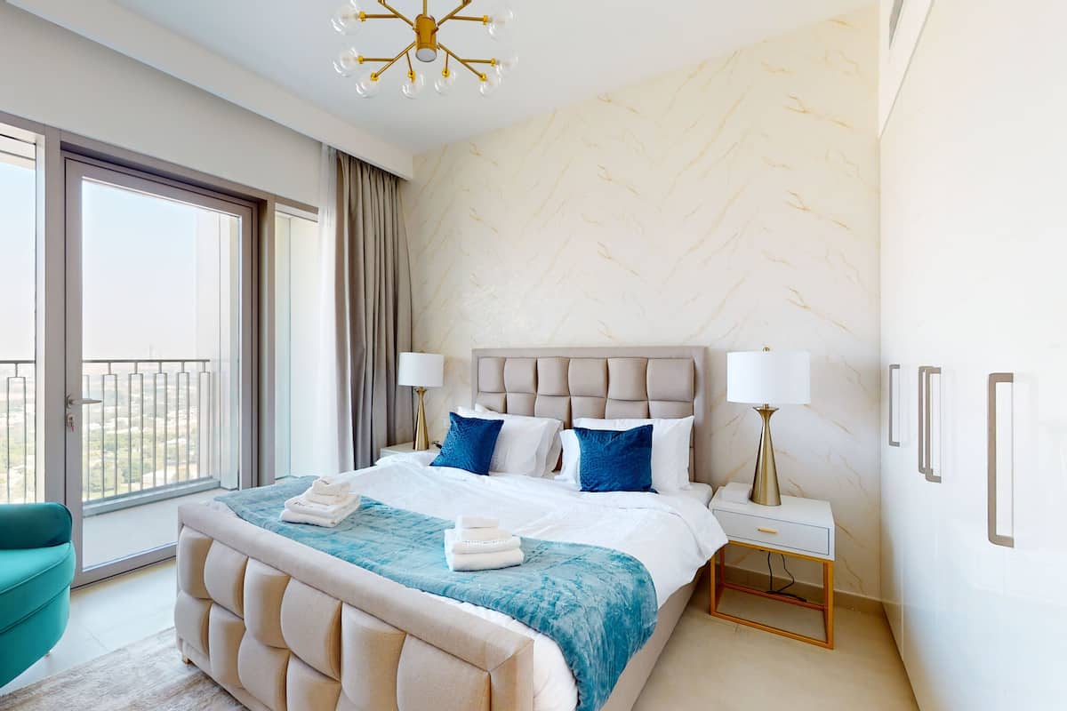 Apartamento, 2 habitaciones, terraza | 14 dormitorios y ropa de cama